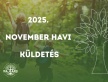 2025. november havi küldetés