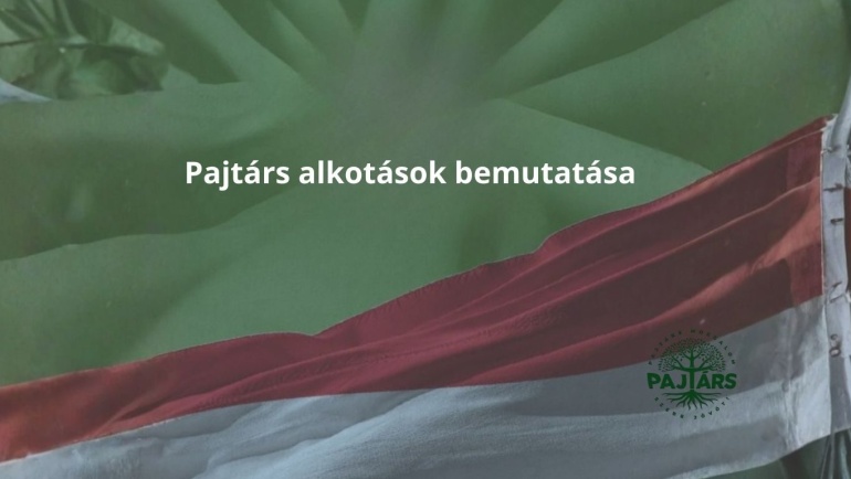 Pajtárs alkotások bemutatása